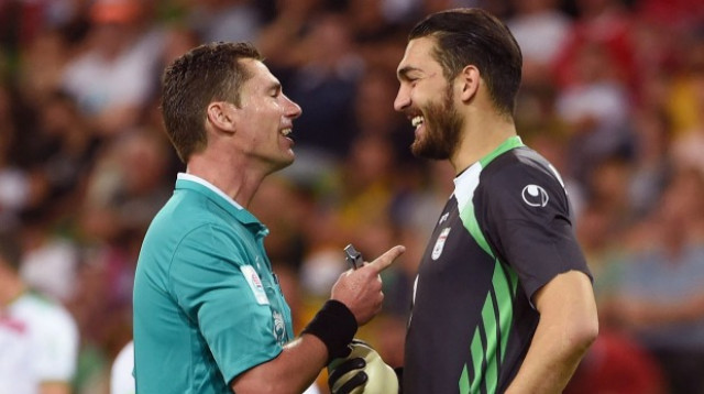 the referee 039 s facebook page was also defaced with profane messages following the tempestuous quarter final in canberra photo file afp the referee 039 s facebook page was also defaced with profane messages following the tempestuous quarter final in canberra photo file afp