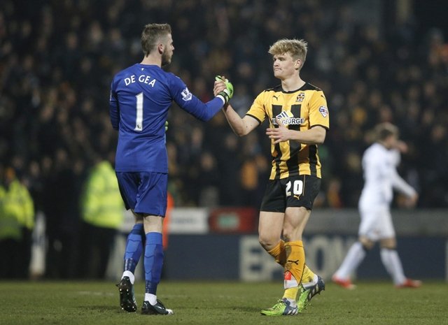 van gaal selected a strong team for the trip to the abbey stadium but they could not break cambridge 039 s defence photo afp