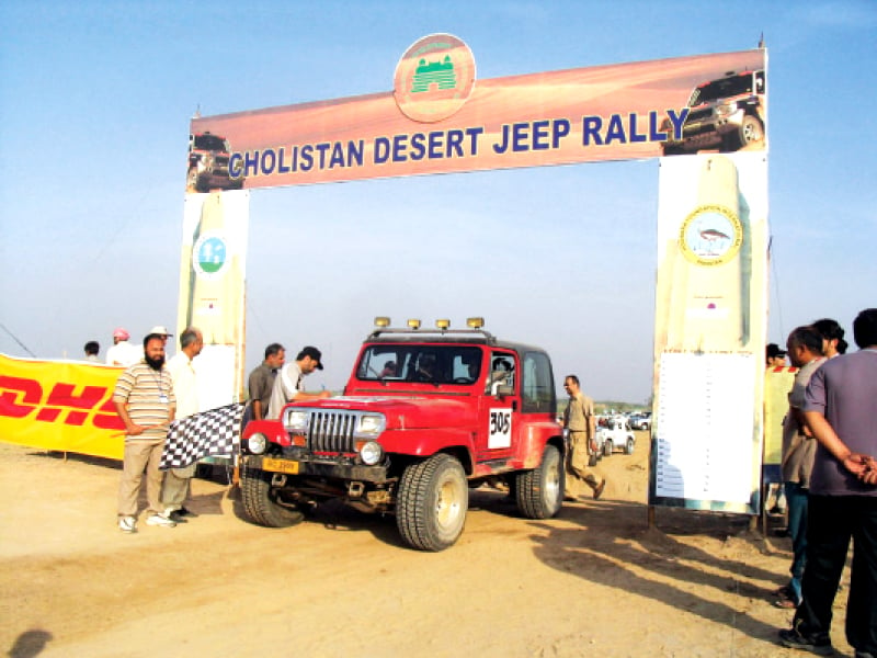 A Drive Through Desert: Tourism Dept Celebrates 10 Years Of Cholistan ...