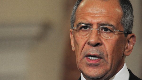 russian foreign minister sergei lavrov speaks on fighting between the rebels and the ukrainian forces photo afp
