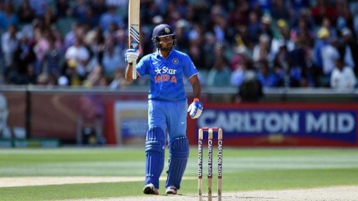 rohit sharma s century in the opening match against australia was the only contribution to write home about but the opener has been ruled out of the tie due to injury photo afp