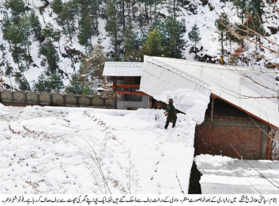 left stranded snowfall halts traffic at lowari tunnel left stranded snowfall halts traffic at lowari tunnel