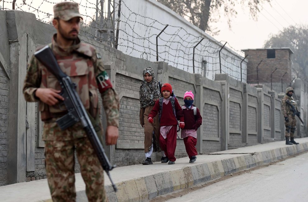 security of schools in peshawar to be strengthened photo afp