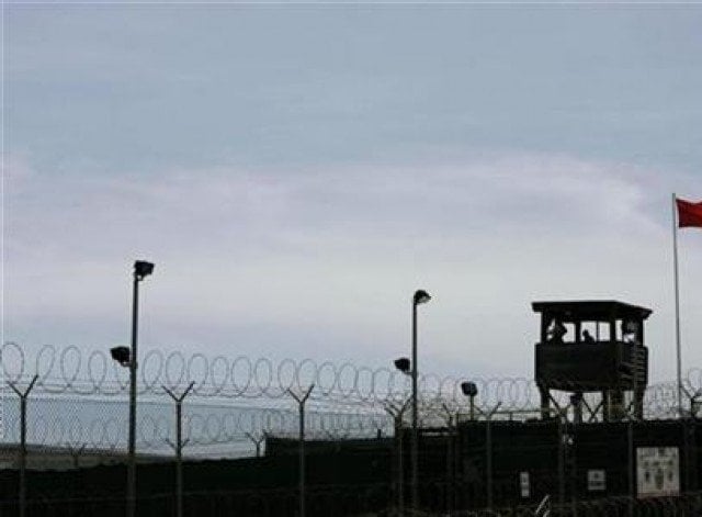 the transfer of the five men leaves 122 inmates at the remote prison located at a us naval base in southeastern cuba photo reuters