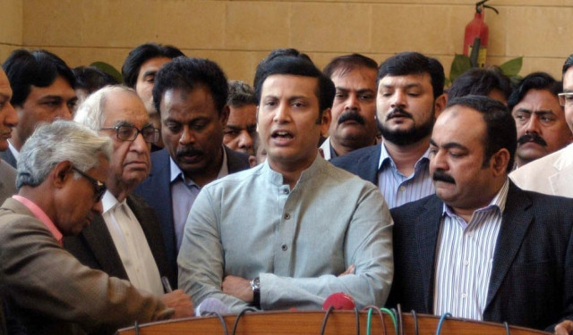 while talking to the media outside the sindh assembly on january 27 senior mqm leader faisal subzwari c claimed that it was their basic democratic right to stage a protest photo nni while talking to the media outside the sindh assembly on january 27 senior mqm leader faisal subzwari c claimed that it was their basic democratic right to stage a protest photo nni