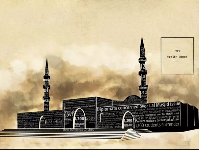 uzma was persuaded by the wife of cleric abdul aziz to join jamia hafsa illustration anam haleem uzma was persuaded by the wife of cleric abdul aziz to join jamia hafsa illustration anam haleem