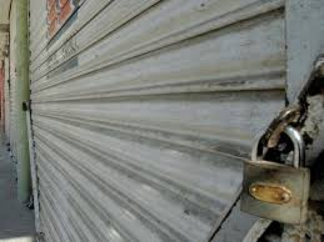 a file photo of closed shops during a strike photo ppi a file photo of closed shops during a strike photo ppi
