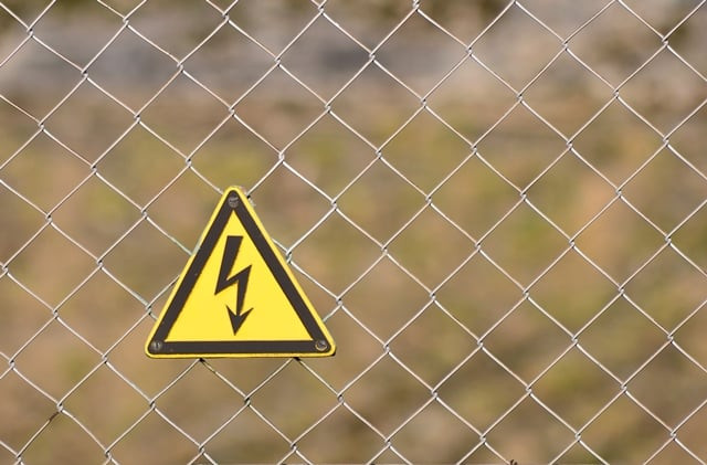 witnesses say that they had accidentally touched live wires stock image witnesses say that they had accidentally touched live wires stock image