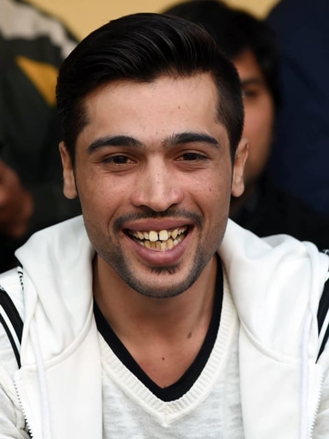 amir was jailed in england for spot fixing during a test match at lord 039 s in 2010 photo afp