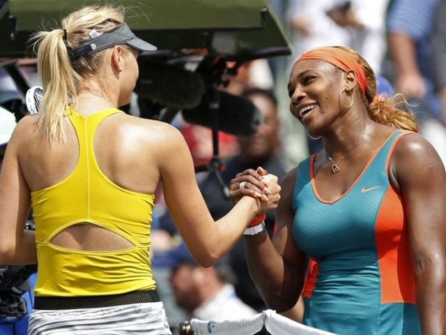 serena has a 16 2 record against sharapova with the russian losing every encounter between the two since 2004 photo afp
