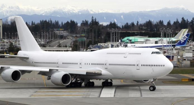 a vip configured boeing 747 8 jetliner rolls out for takeoff from paine field in everett washington photo reuters a vip configured boeing 747 8 jetliner rolls out for takeoff from paine field in everett washington photo reuters