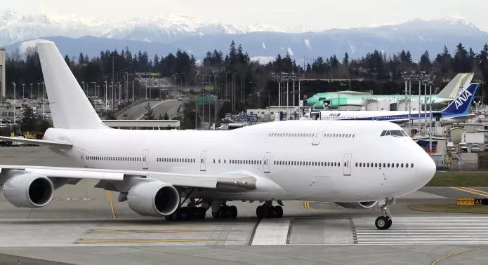 a vip configured boeing 747 8 jetliner rolls out for takeoff from paine field in everett washington photo reuters a vip configured boeing 747 8 jetliner rolls out for takeoff from paine field in everett washington photo reuters