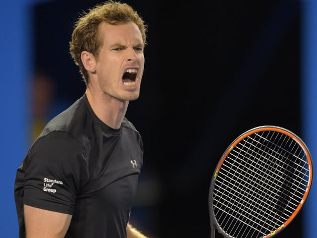 the dual grand slam champion seeded six beat the seventh seed 6 7 6 8 6 0 6 3 7 5 and will play either novak djokovic or stan wawrinka in sunday 039 s decider photo afp