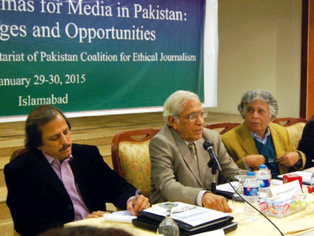 speakers say growing number of media organisations has played a role in worsening the state of media ethics photo express