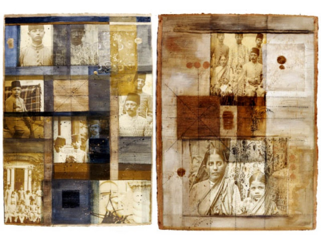 noorjehan bilgrami s show at koel gallery is full of memories from her childhood she has used old family photos and the molsri tree continually recurs in her works photo courtesy koel gallery noorjehan bilgrami s show at koel gallery is full of memories from her childhood she has used old family photos and the molsri tree continually recurs in her works photo courtesy koel gallery