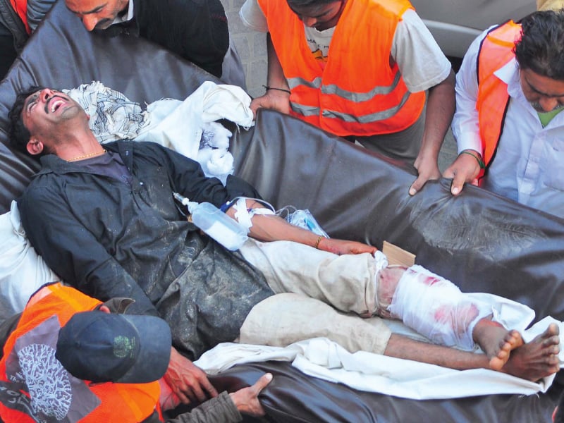 at least 57 killed in blast at imambargah province wide strike today photo ppi