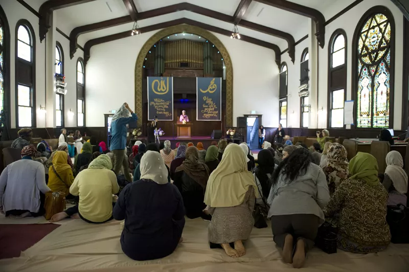 muslim women kneel for the prayer service at the women 039 s mosque of america in downtown los angeles california january 30 2015 the first mosque in the united states to be solely dedicated to women launched with a women led prayer service photo reuters muslim women kneel for the prayer service at the women 039 s mosque of america in downtown los angeles california january 30 2015 the first mosque in the united states to be solely dedicated to women launched with a women led prayer service photo reuters
