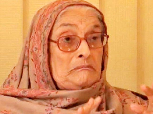 awami national party wali chairperson begum nasim wali khan photo express file awami national party wali chairperson begum nasim wali khan photo express file