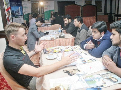 study abroad australian education expo delights multan s students
