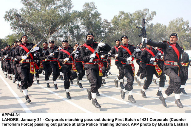 corporals marching pass out during first batch of 421 corporals passing out parade at elite police training school photo app