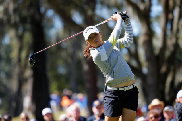 lydia ko of new zealand watches her shot at the golden ocala golf amp equestrian club on january 31 2015 in ocala florida photo afp lydia ko of new zealand watches her shot at the golden ocala golf amp equestrian club on january 31 2015 in ocala florida photo afp