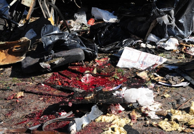 the syrian observatory for human rights said it was not immediately clear what had caused the blast that killed at least seven people near the souq al hamadiyeh neighbourhood of damascus photo afp the syrian observatory for human rights said it was not immediately clear what had caused the blast that killed at least seven people near the souq al hamadiyeh neighbourhood of damascus photo afp