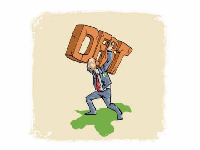 the public debt increased by rs1 7 trillion in just one year aggregating to rs16 321 trillion of which the external debt was rs6 151 trillion illustration jamal khurshid the public debt increased by rs1 7 trillion in just one year aggregating to rs16 321 trillion of which the external debt was rs6 151 trillion illustration jamal khurshid