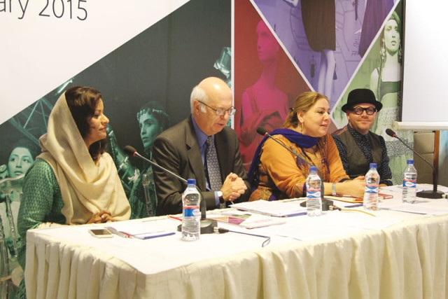 peter upton country director british council pakistan rabiya javeri secretary trade and development authority of pakistan nafisa shah mna pakistan and craig speller an entrepreneur gave statements photo credits aysha saleem express peter upton country director british council pakistan rabiya javeri secretary trade and development authority of pakistan nafisa shah mna pakistan and craig speller an entrepreneur gave statements photo credits aysha saleem express