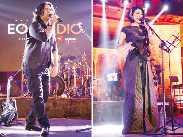 sajjad ali s har zulm and chal rein de were the crowd favourites and he sang a few melodious lines from paaniyon mae on public demand photos publicity