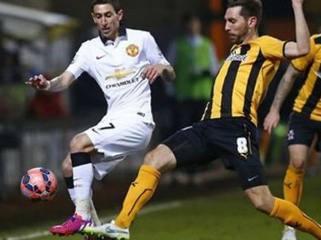 shocking result manchester united were held to a goalless draw by the lowest ranked team left in the fa cup when they played their first leg of the fourth round on january 24 photo reuters