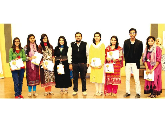 the event kicked off with the campaign s official soundtrack photo aysha saleem express the event kicked off with the campaign s official soundtrack photo aysha saleem express