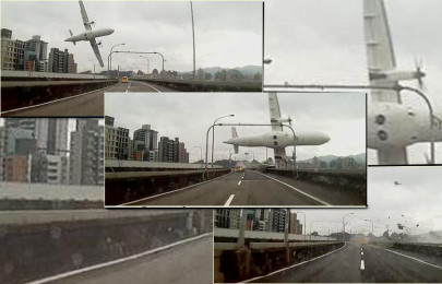 at least 25 killed as transasia plane crashes in taiwan river