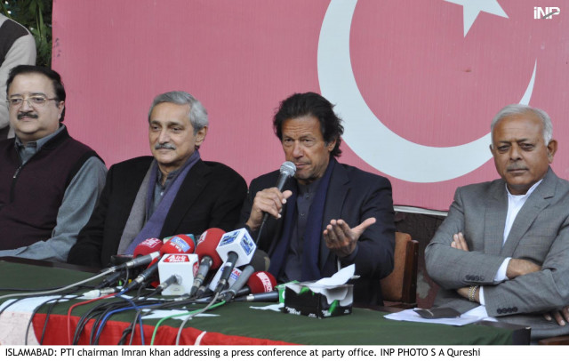 imran khan addresses a press conference in islamabad on wednesday february 4 2015 photo inp imran khan addresses a press conference in islamabad on wednesday february 4 2015 photo inp