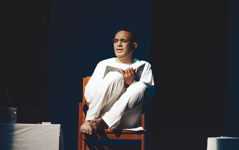 the play showcased the poster image of manto that most people identity with in popular literary culture photos huma choudhary