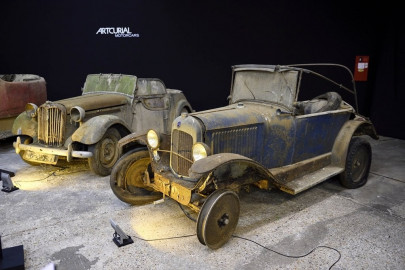 trove of 60 rare classic cars set to go on auction in france