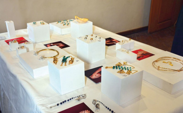 most of the jewellery is in silver with gold plating except a necklace in copper with gold plating photos huma choudhary express most of the jewellery is in silver with gold plating except a necklace in copper with gold plating photos huma choudhary express