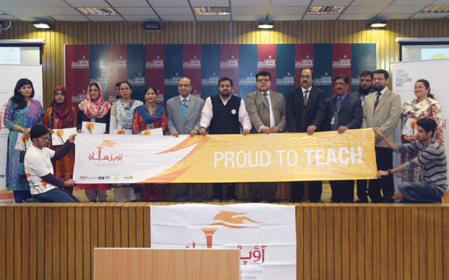 the ceremony ended with the distribution of recognition awards to as many as 13 teachers for their excellence in the teaching profession photo athar khan express the ceremony ended with the distribution of recognition awards to as many as 13 teachers for their excellence in the teaching profession photo athar khan express
