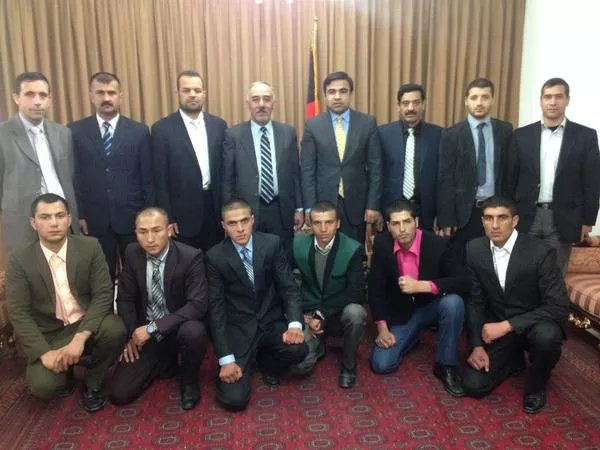 afghan army cadets with ambassador janan mosazai in islamabad photo afghanistan embassy in islamabad afghan army cadets with ambassador janan mosazai in islamabad photo afghanistan embassy in islamabad