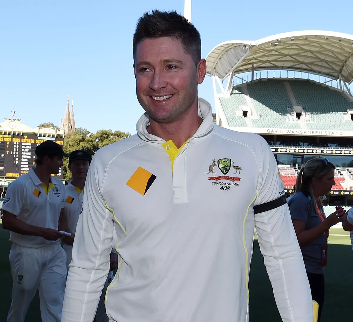 the 33 year old batted bowled and fielded without any problem photo afp the 33 year old batted bowled and fielded without any problem photo afp