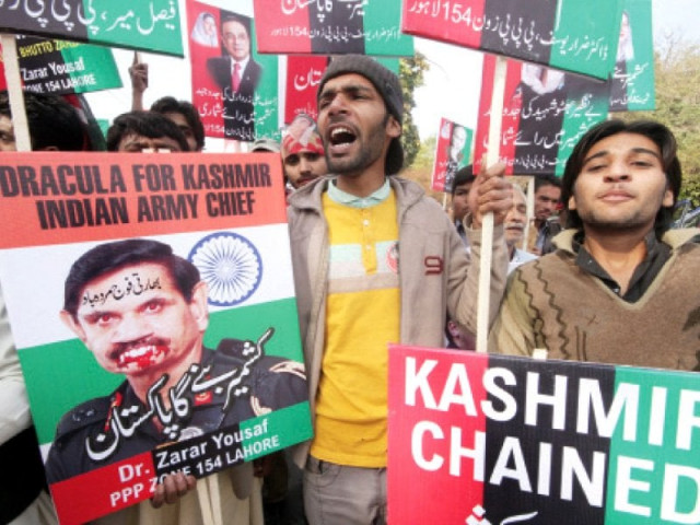pakistan peoples party workers at their kashmir day rally in front of the press club on thursday photo abid nawaz express pakistan peoples party workers at their kashmir day rally in front of the press club on thursday photo abid nawaz express