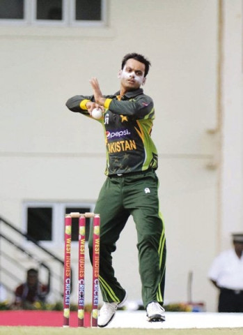 hafeez has been one of pakistan s best bowlers in recent times and the side will miss him in the matches against india and west indies photo afp
