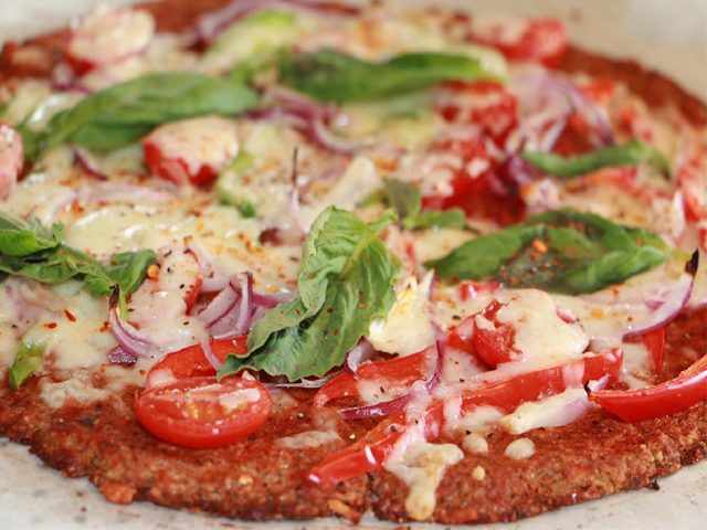 cauliflower pizza it may be peculiar but will be your new favourite