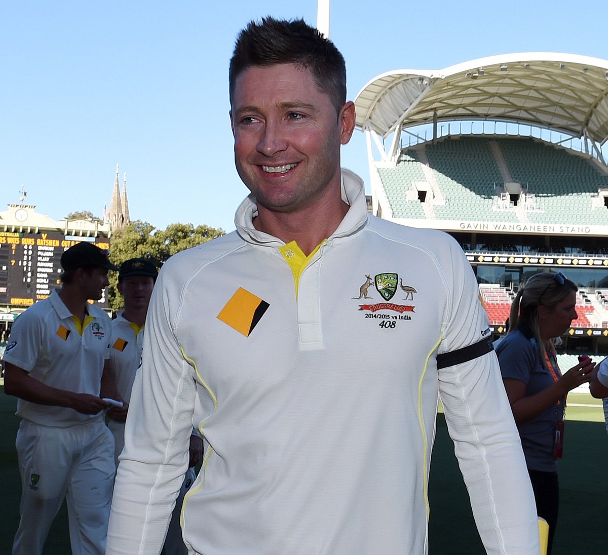 the 33 year old the only australian to have scored four test double centuries in one calendar year photo afp