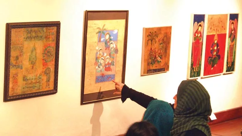 the exhibition includes live demonstrations paintings handicrafts and books from iran photos muhammad javaid express the exhibition includes live demonstrations paintings handicrafts and books from iran photos muhammad javaid express