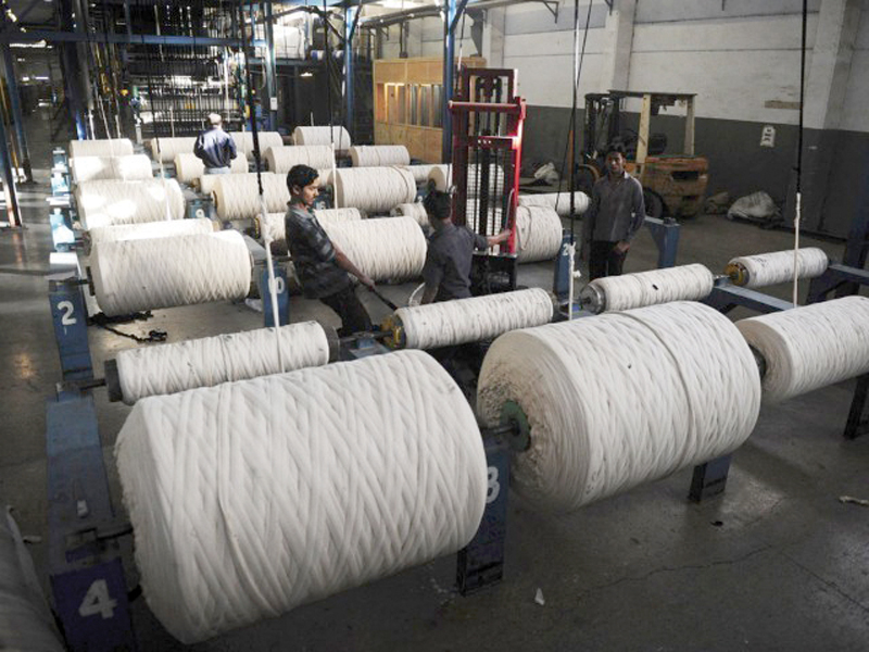 phma chairman said that spinning companies were making profits and there is no report of any closures while the value added textile industries have been suffering huge losses photo afp