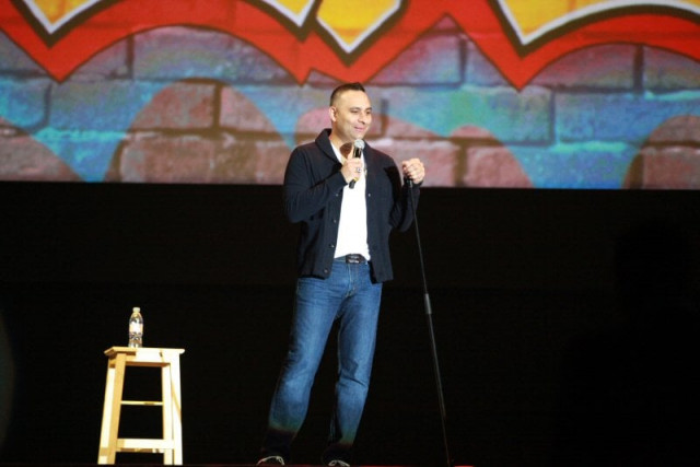 file photo of comedian russell peters photo reuters