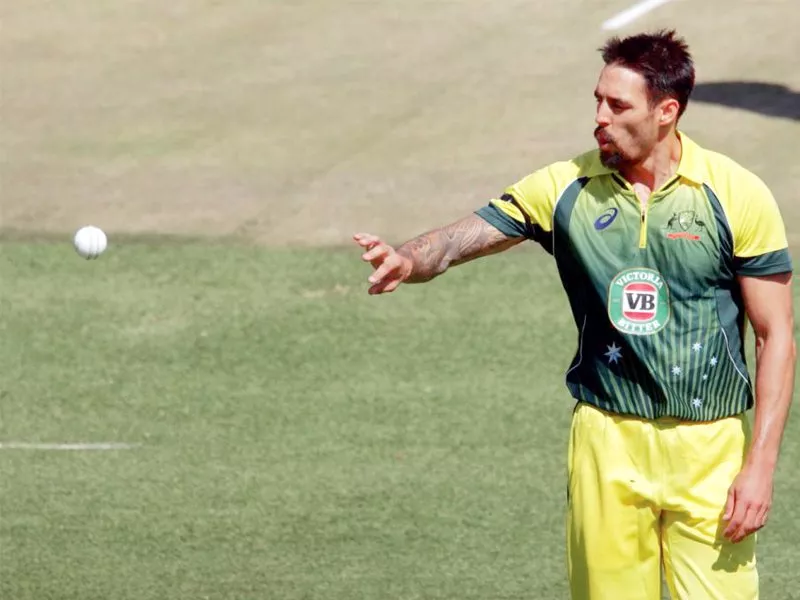 johnson is an aggressive fast bowler of the old mould photo afp johnson is an aggressive fast bowler of the old mould photo afp