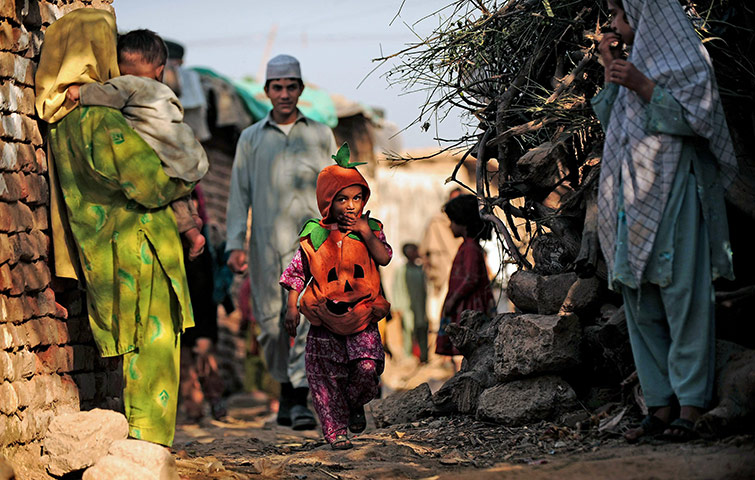 Officials consider the Afghan Basti in Sector I-11 as the most ‘notorious’ of the lot. PHOTO: AFP/FILE