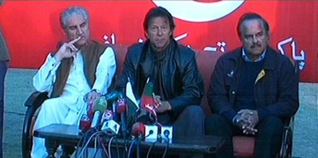 express news screengrab of pti chief imran khan express news screengrab of pti chief imran khan