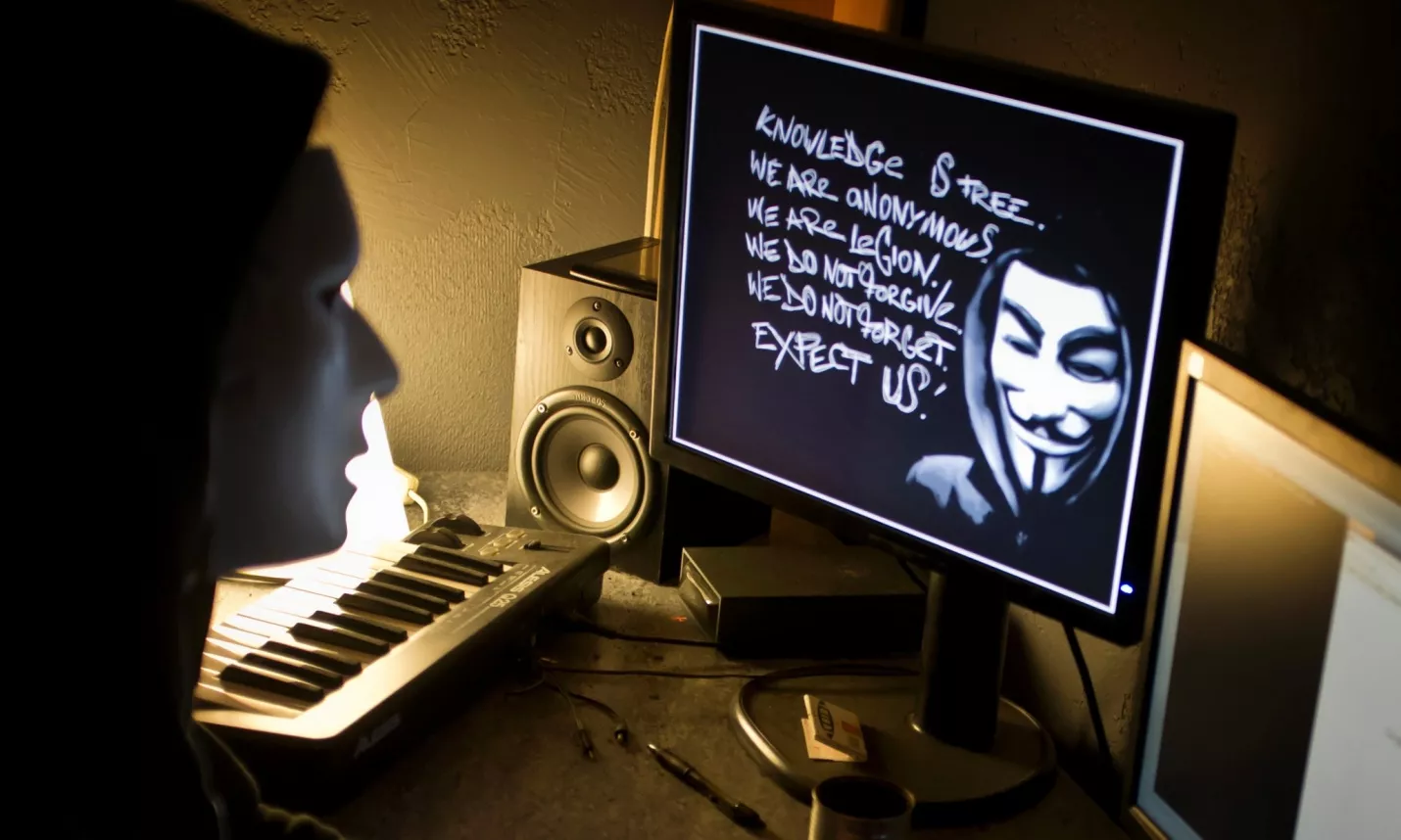 we will hunt you take down your sites accounts emails and expose you from now on no safe place for you online hackers warned is photo afp we will hunt you take down your sites accounts emails and expose you from now on no safe place for you online hackers warned is photo afp